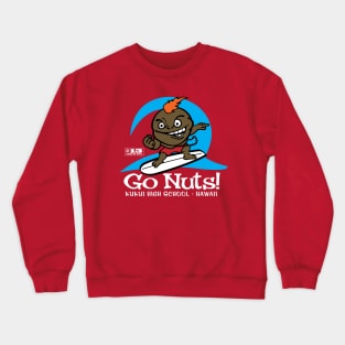 Kukui High School - Go Nuts! Blue Wave (13th Anniversary Edition) Crewneck Sweatshirt